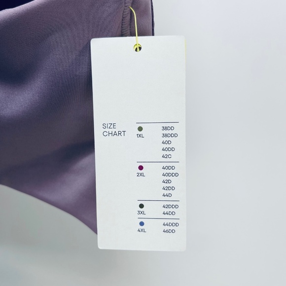 All in Motion Purple Sports Bra - Picture 4 of 10